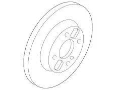 Тормозной диск FORD AS4Z-1125-A ,
