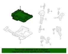 MODULE - ENGINE CONT CV6Z-12A650-CANP FORD