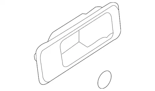 Ручка двери FORD 8A1Z-7822620-CA