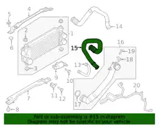 DUCT - AIR JL3Z-6C646-A FORD