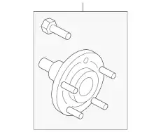 Ступица FORD 6L8Z-1109-BA