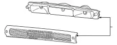 Фонарь задний FORD XL3Z-13A613-BA