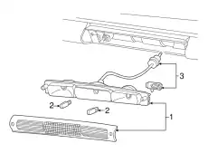 Фонарь задний FORD XL3Z-13A613-BA