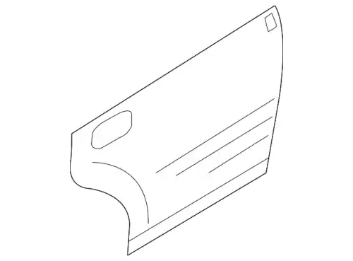 Панель двери задней левой 2L7Z-7824701-AA FORD