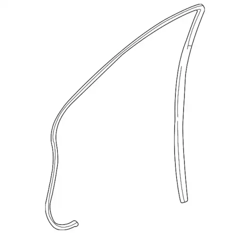 Уплотнитель двери FORD 3W4Z-5420709-AAA