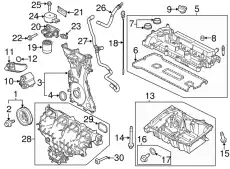 MANIFOLD ASY - INLET DM5Z-9424-B FORD