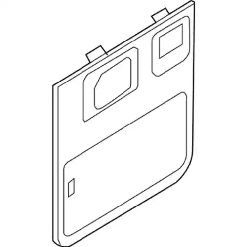 Панель обшивки двери задней 2C2Z-1545221-BAC FORD