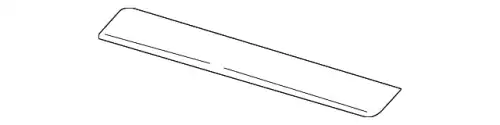 Дефлектор люка F6DZ-54500A26-AA FORD