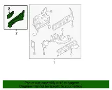 Кронштейн бампера AE8Z-16018-A FORD