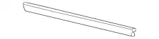 Молдинг двери передний левый 4F2Z-1720879-CAPTM FORD