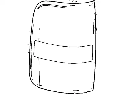 Фонарь задний FORD 6L3Z-13405-AA