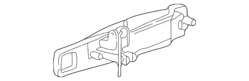 Ручка двери FORD 6W1Z-5422404-AB