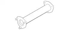 EXTENSION EXHAUST PIPE HC3Z5A212K FORD