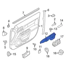 Ручка двери FORD BE5Z5422634AD