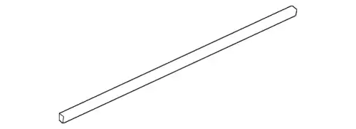 Уплотнитель двери FORD BE8Z-5821452-B