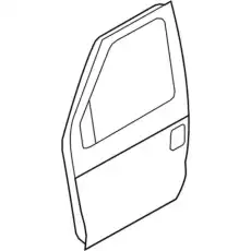 Дверь передняя правая 6C2Z-1520124-D FORD