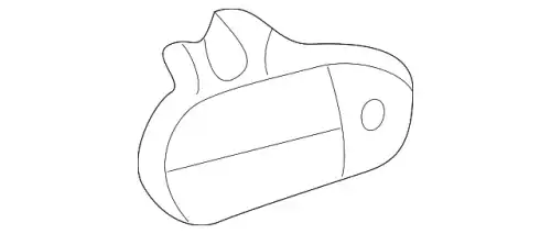 Ручка двери FORD 1W6Z-7622405-AAPTM