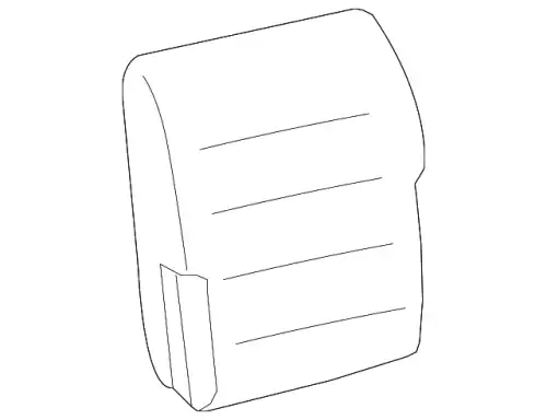 Набивка спинки сиденья переднего 3C3Z-2560136-AAA FORD