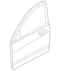 Дверь передняя левая 8S4Z-6320125-A FORD