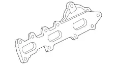 Коллектор выпускной FORD JL3Z-9431-C