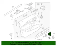 Ручка двери FORD BA1Z-14525-AA