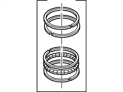 Кольца поршневые 6L3Z-6148-B FORD