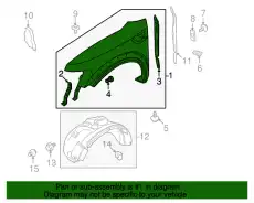 Крыло FORD AL3Z-16006-A