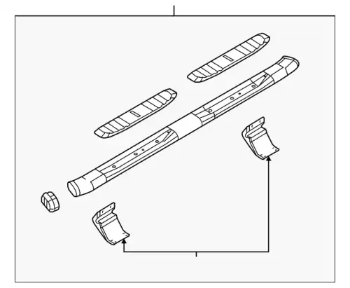 Подножка 7L3Z-16450-FA FORD