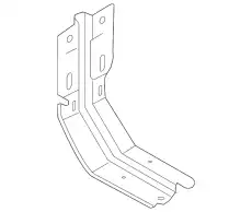 Кронштейн подножки BC3Z-16A506-B FORD