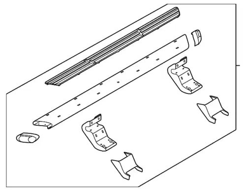 Подножка BL3Z-16450-AGPTM FORD