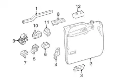 Ручка двери FORD 8C3Z-14527-HA