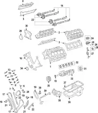 Распредвал FORD JL3Z6250B