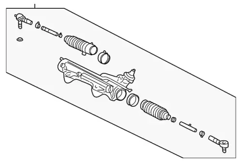Рулевая рейка FORD 5L2Z-3504-BARM