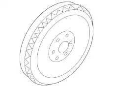 FLYWHEEL ASY JR3Z-6477-B FORD
