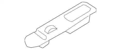 Ручка двери FORD 8A4Z-7422635-AC