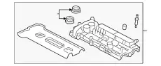 COVER - CYLINDER HEA CJ5Z-6582-B FORD