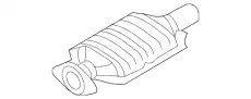 Катализатор 7E5Z-5E212-GA FORD