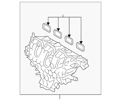 MANIFOLD ASY - INLET K2GZ-9424-A FORD
