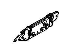 Ручка двери FORD 6W3Z-5426605-APTM