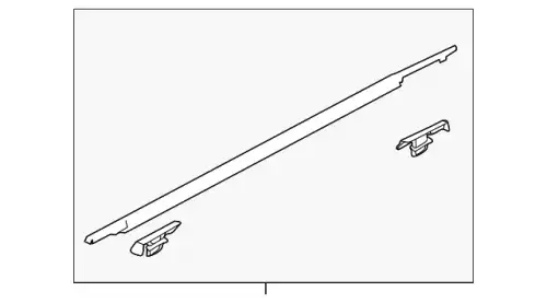 Уплотнитель двери FORD AE9Z-7421452-B