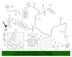 Датчик ABS FORD 7L1Z-2C204-F
