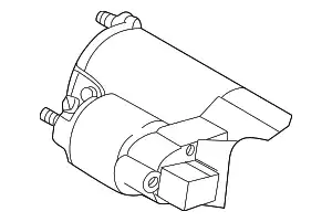 втягивающее реле стартера Volv 9442291 VOLVO