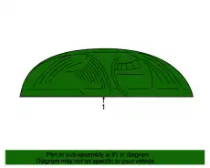 Указатель поворота 3F2Z-15A201-BA FORD