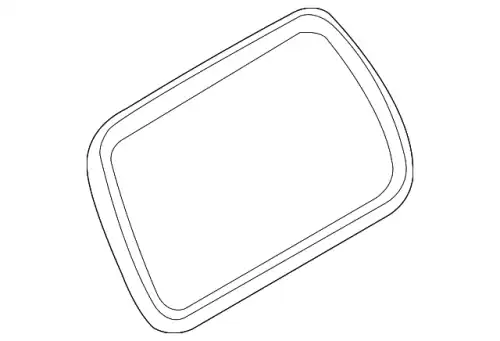Уплотнитель стекла заднего 2C5Z-7842084-AA FORD