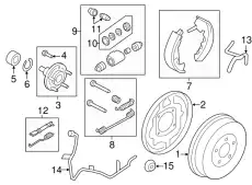 Ступица FORD 6L8Z-1109-AA