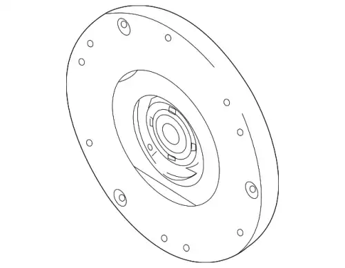 Диск сцепления FORD 9E5Z-7550-A