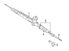 Рулевая рейка FORD 3L8Z-3504-DARM