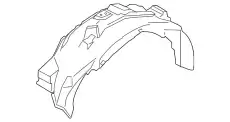 Подкрылок FORD HL3Z-16102-B
