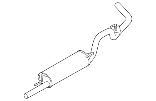Глушитель AL3Z-5230-E FORD