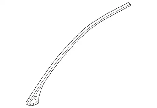 Уплотнитель двери FORD 9L3Z-1551223-A